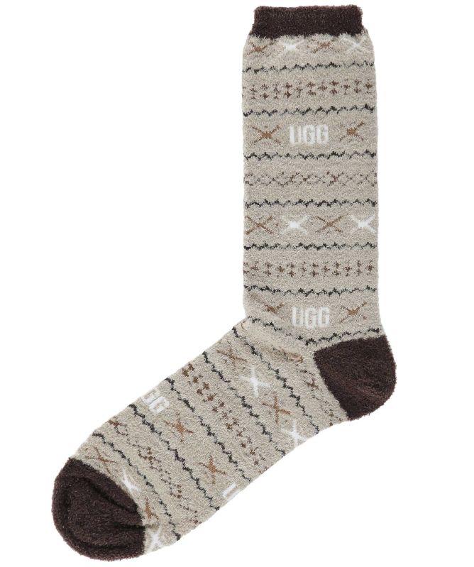 UGG Leslie Graphic Crew Socks
