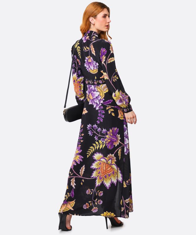 Hayley Menzies Jesse Silk Maxi Shirt Dress