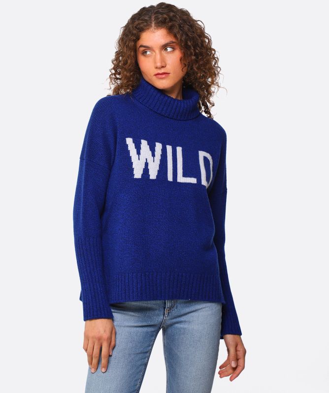 Eddy and Ivy Merino Cashmere Wild Roll Neck Sweater