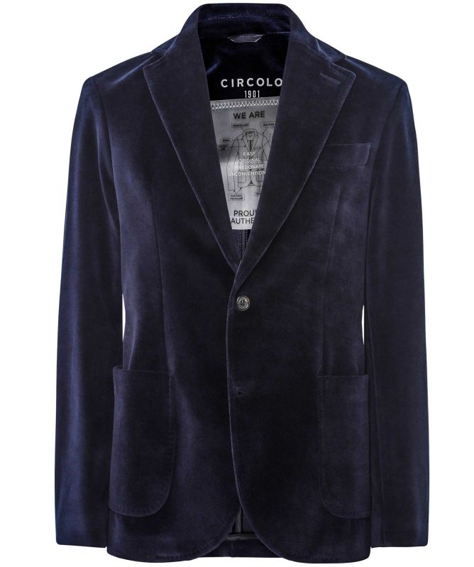 Circolo 1901 Velour Smoking Jacket