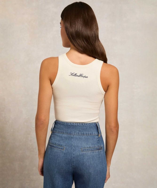 Holland Cooper Rebecca Rib Tank