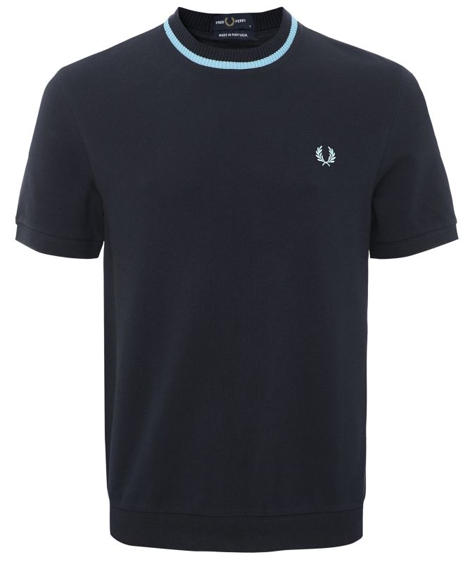 Fred Perry Crew Neck Pique T-Shirt