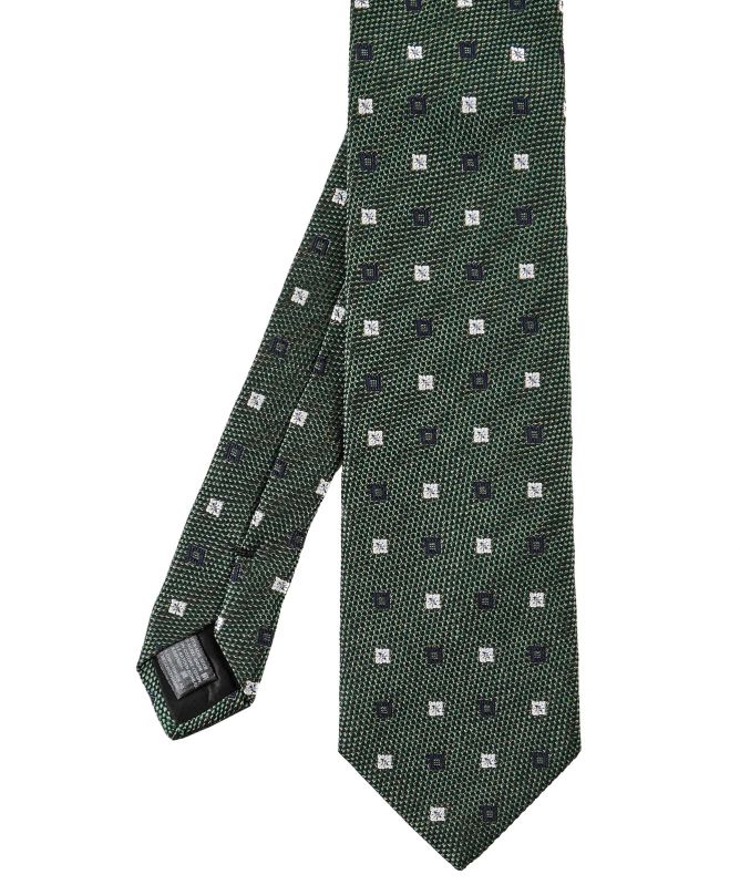 Amanda Christensen Square Pattern Tie