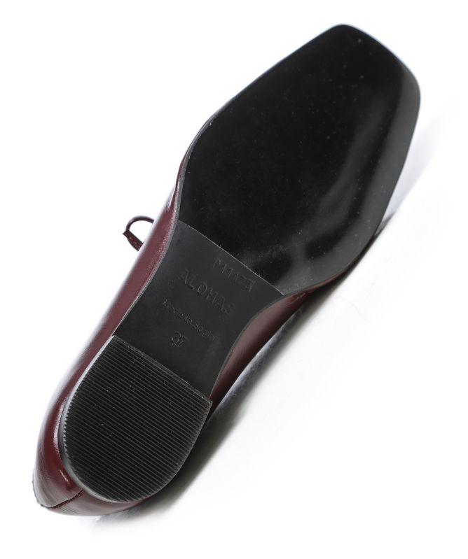 ALOHAS Sway Leather Ballet Flats