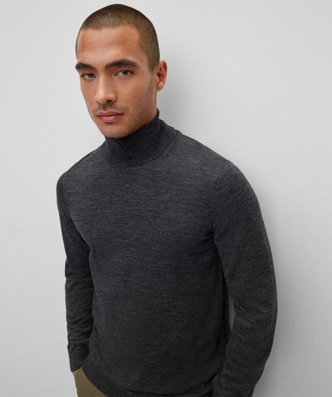 BOSS Roll Neck Musso-P Jumper