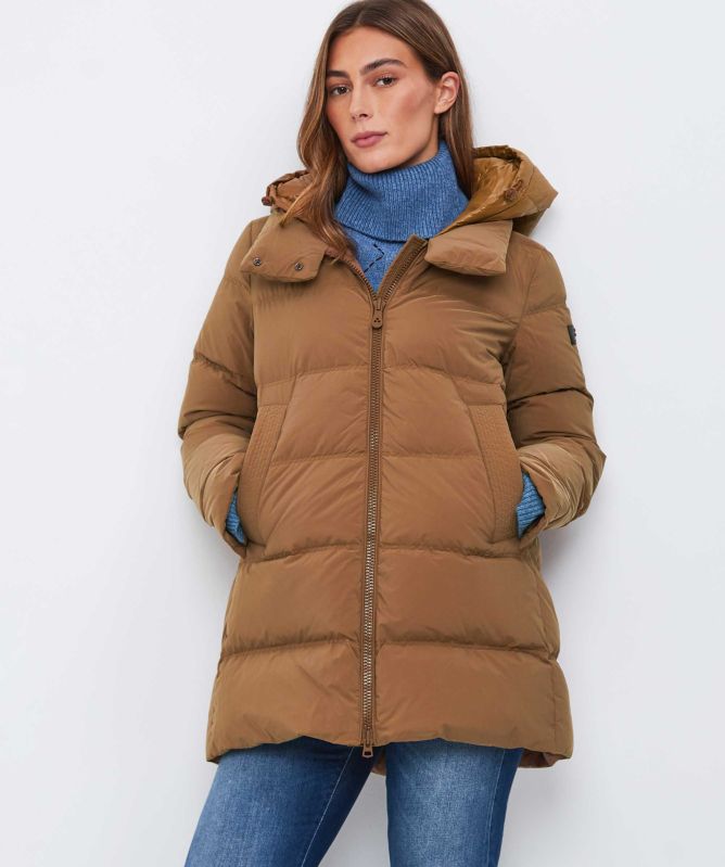 Peuterey Contrasting Hood Down Jacket