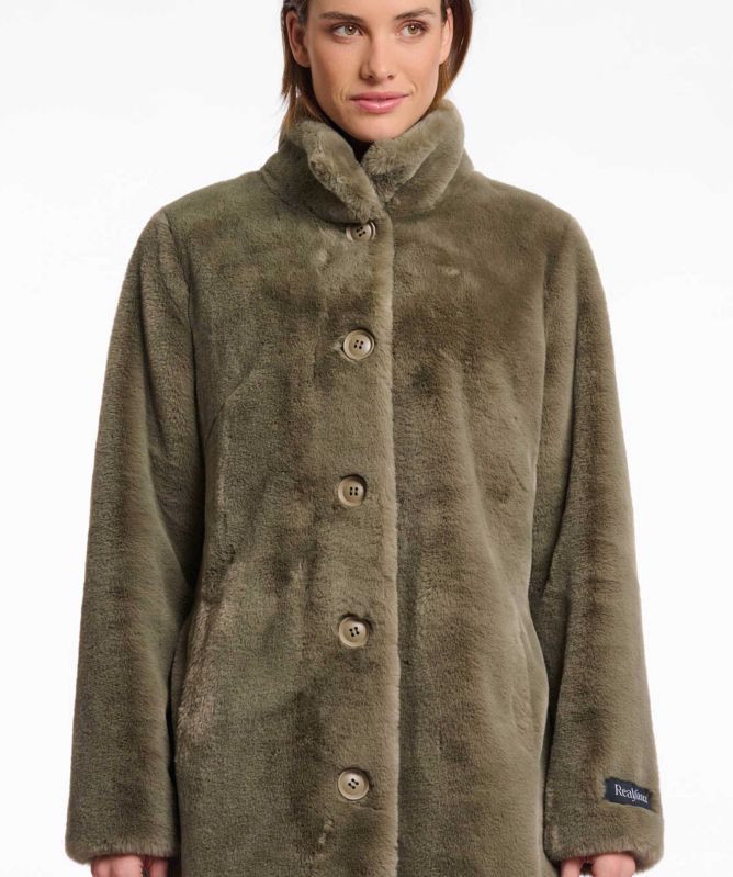 Rino and Pelle Nonna Faux Fur Coat