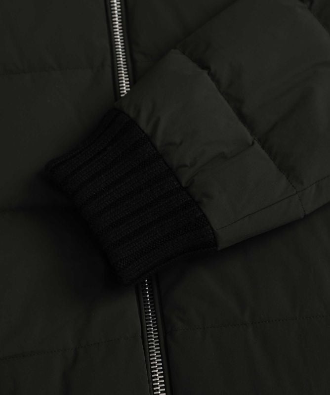 Montecore Down Hooded Bomber Jacket