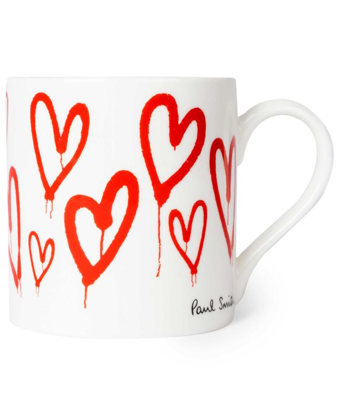 Paul Smith Bone China Graffiti Heart Mug