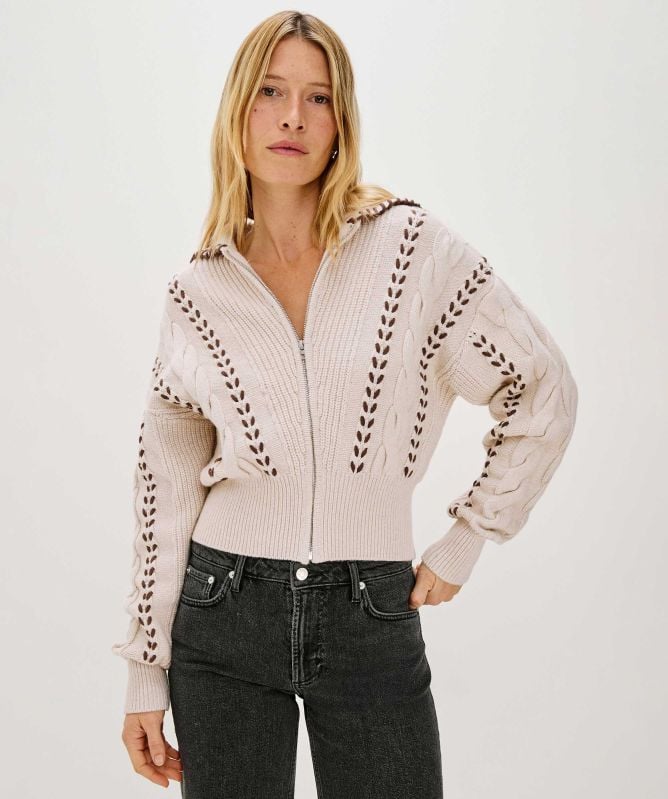 Rails Lune Zip Cardigan