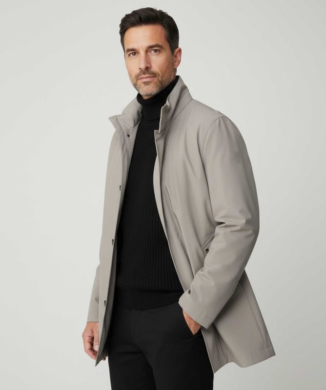 Montecore Water-Resistant Overcoat