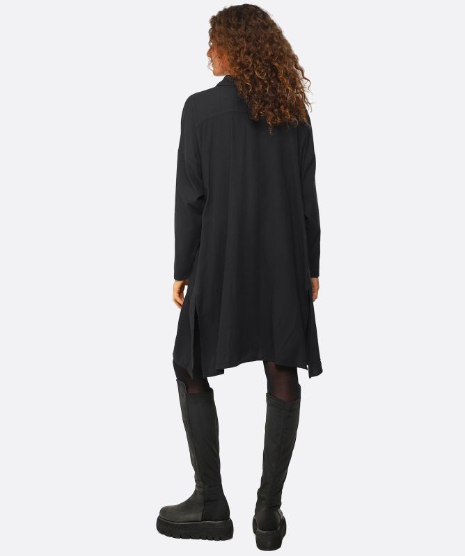 Lurdes Bergada Cotton Viscose Longline Shirt