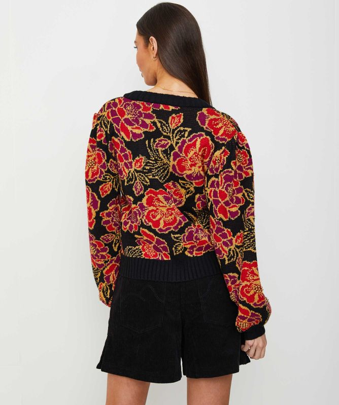 FARM Rio Shiny Chita Knit Cardigan