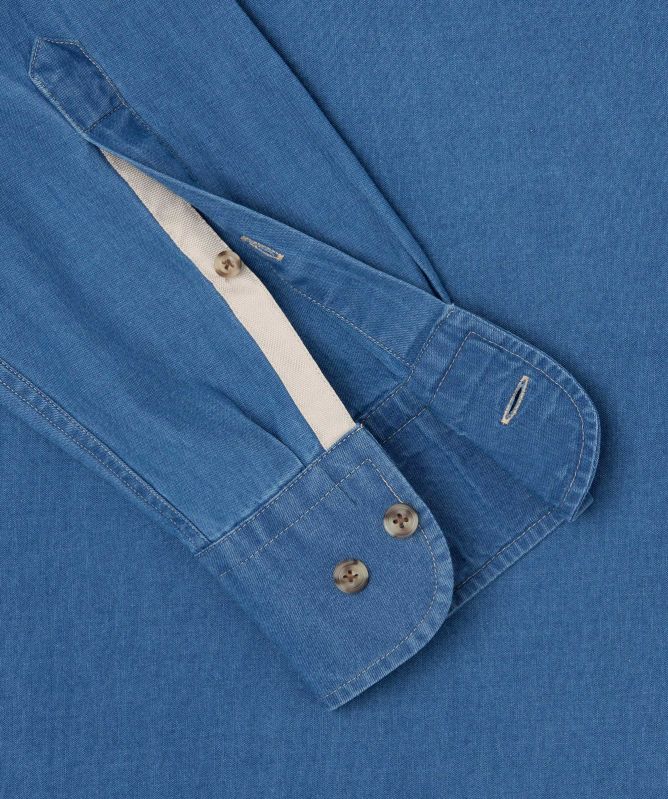 Hackett Classic Fit Denim Shirt