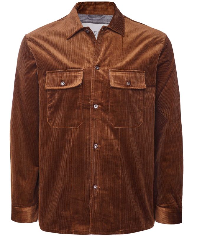 Replay Corduroy Pocket Overshirt