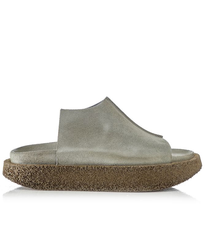 Lofina Platform Suede Sandals