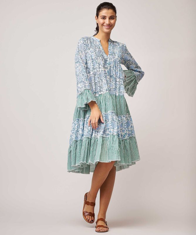 knee length dresses for ladies Lobster Print Sleeveless Mini Dress main image 1