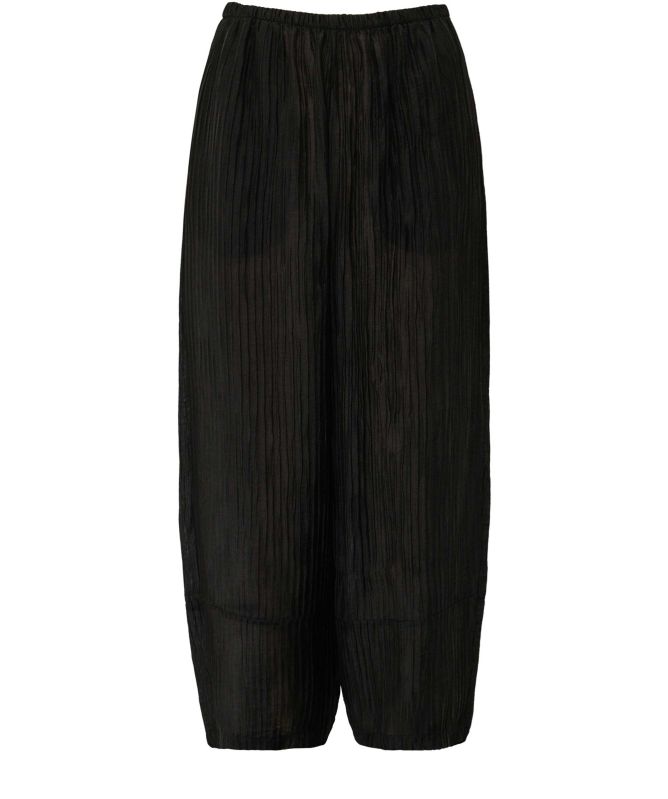 Thanny Pleated Cropped Trousers