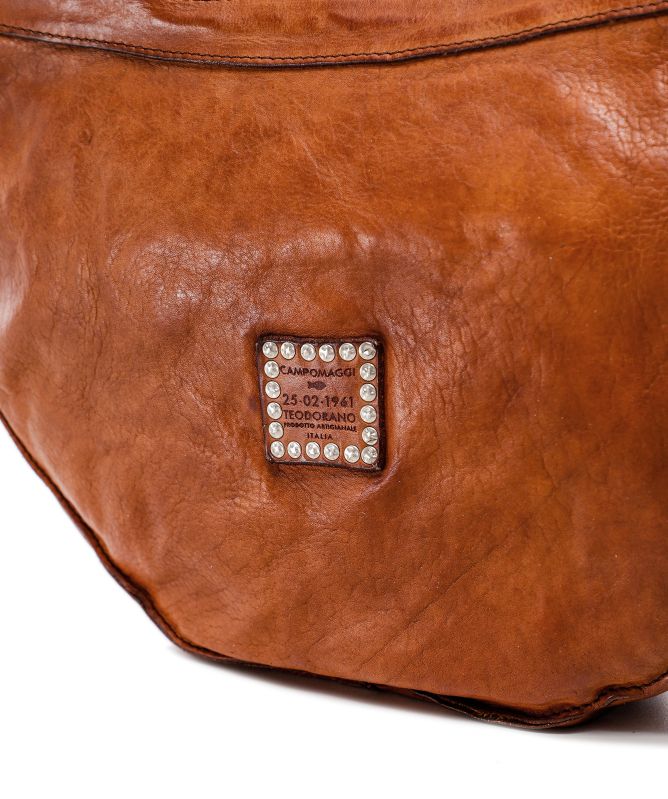 Campomaggi Circular Leather Crossbody Bag