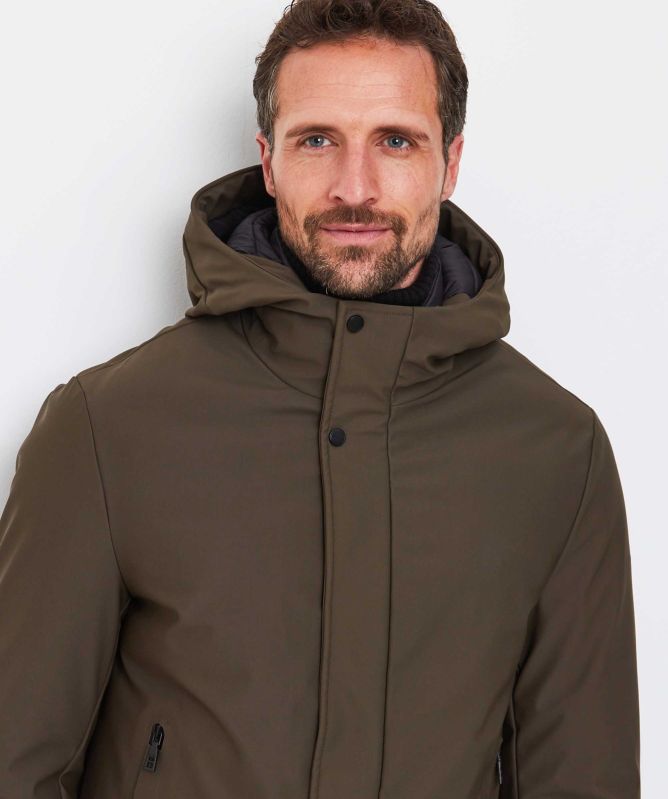 Seinse Water-Repellent Hooded Jacket