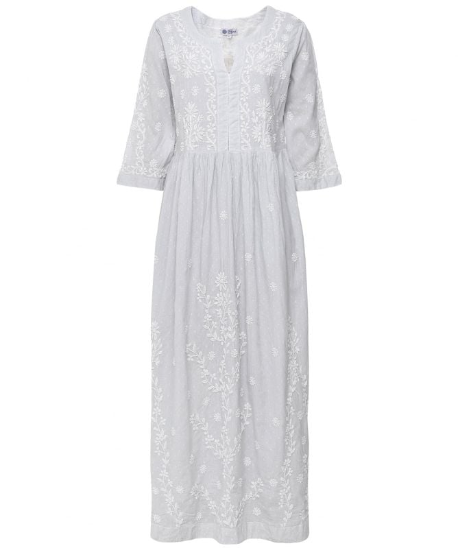 Handprint Dream Apparel Alden Cotton Maxi Dress