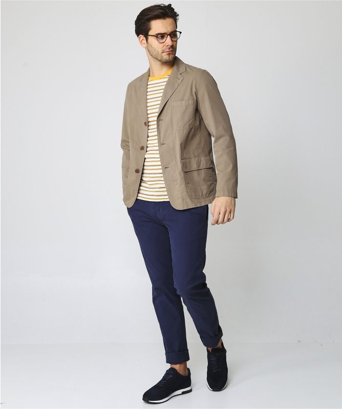 Hartford Cotton Twill Jag Jacket
