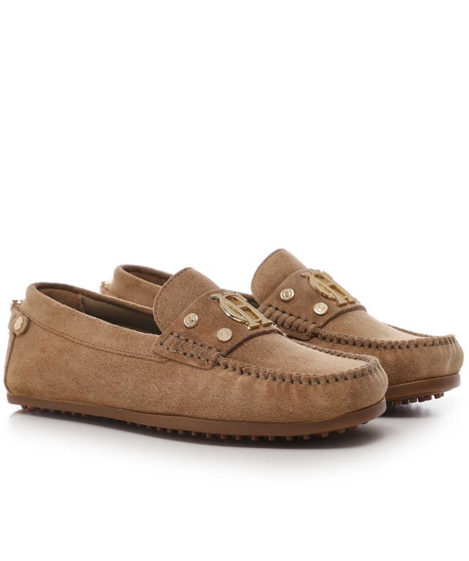 Holland Cooper Suede Driving Loafers