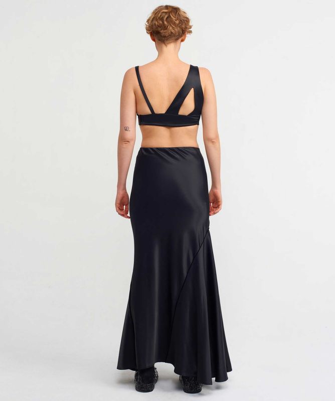NU London Satin Mermaid Skirt