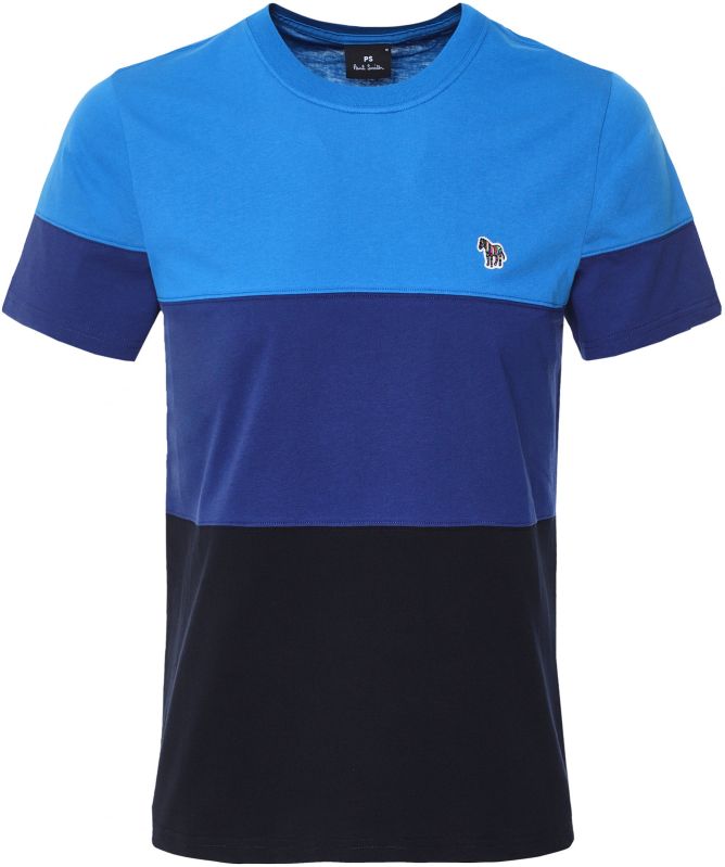 Paul Smith Colour Block Zebra T Shirt