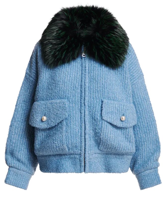 Essentiel Antwerp Kanada Bouclé Bomber