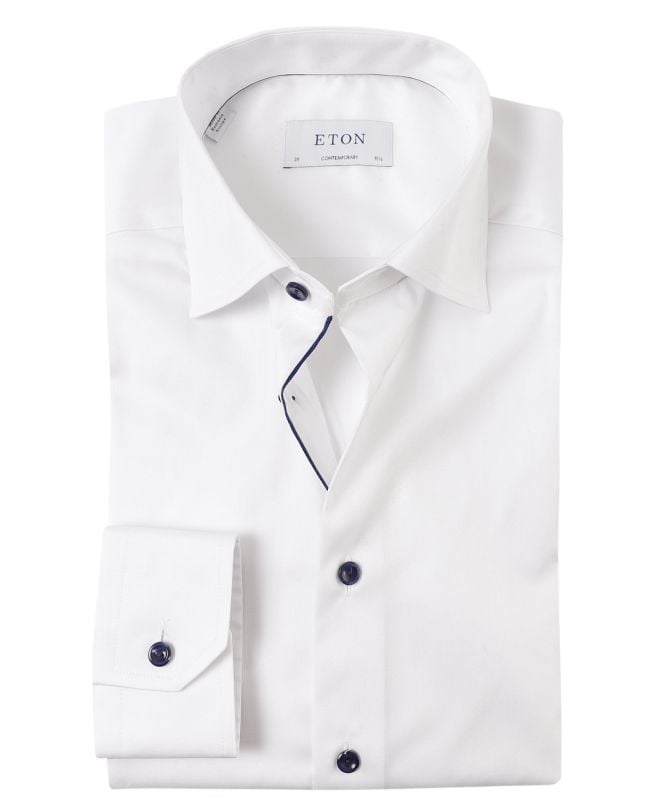 Eton Contemporary Fit Twill Shirt