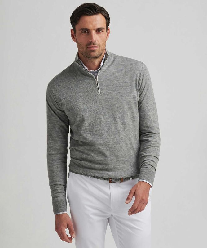 Peter Millar Excursionist Flex Quarter Zip Jumper