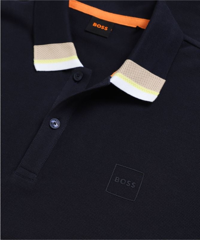 BOSS PeDetail Cotton Polo Shirt