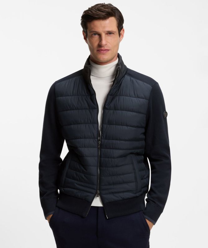BOSS H-Facente Padded Zipper-Up Jacket