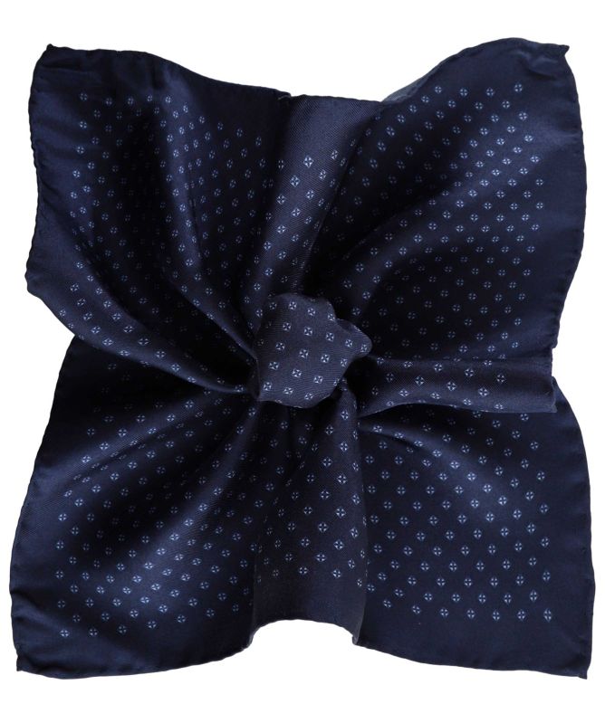 Stenstroms Silk Patterned Pocket Square