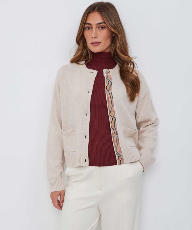 Paul Smith Swirl Placket Cardigan