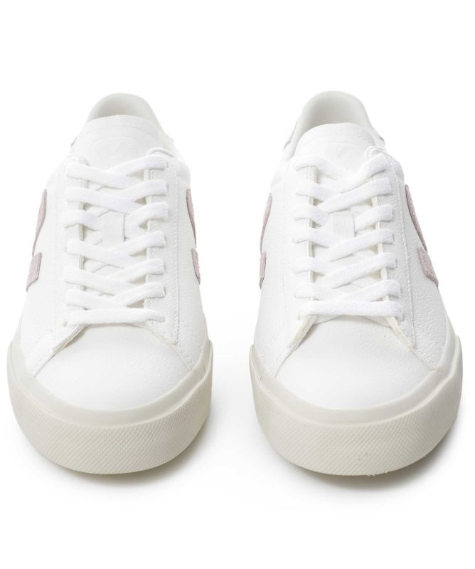 VEJA Campo Leather White Babe Trainers