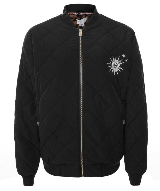 Never Fully Dressed Quilted Nylon Bomber