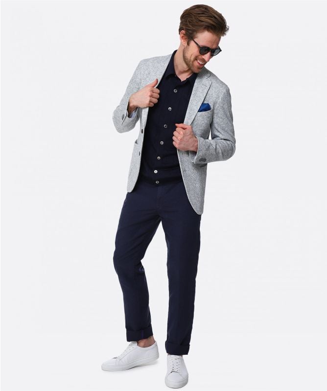 J. Blades Textured Cotton Jacket