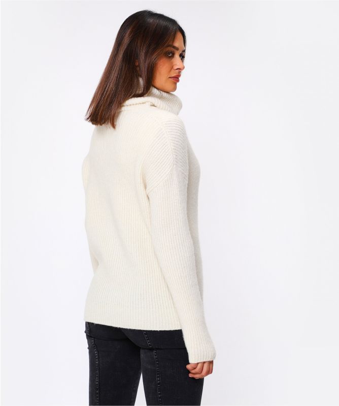 Annette Gortz Wool Blend Cowl Neck Sweater