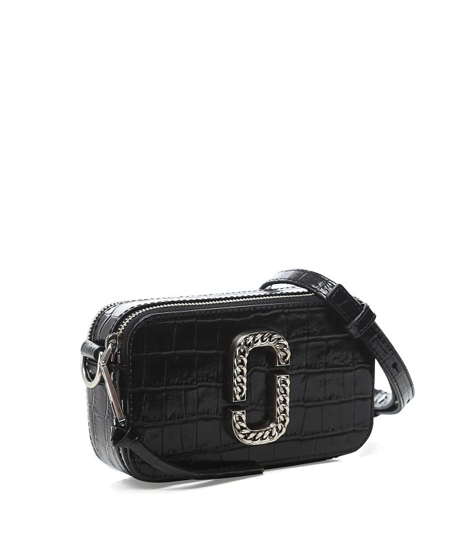 Marc Jacobs Croc Leather Snapshot Bag