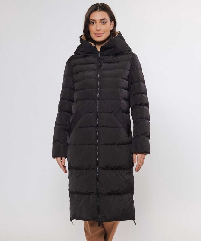 Rino and Pelle Keila Reversible Long Coat