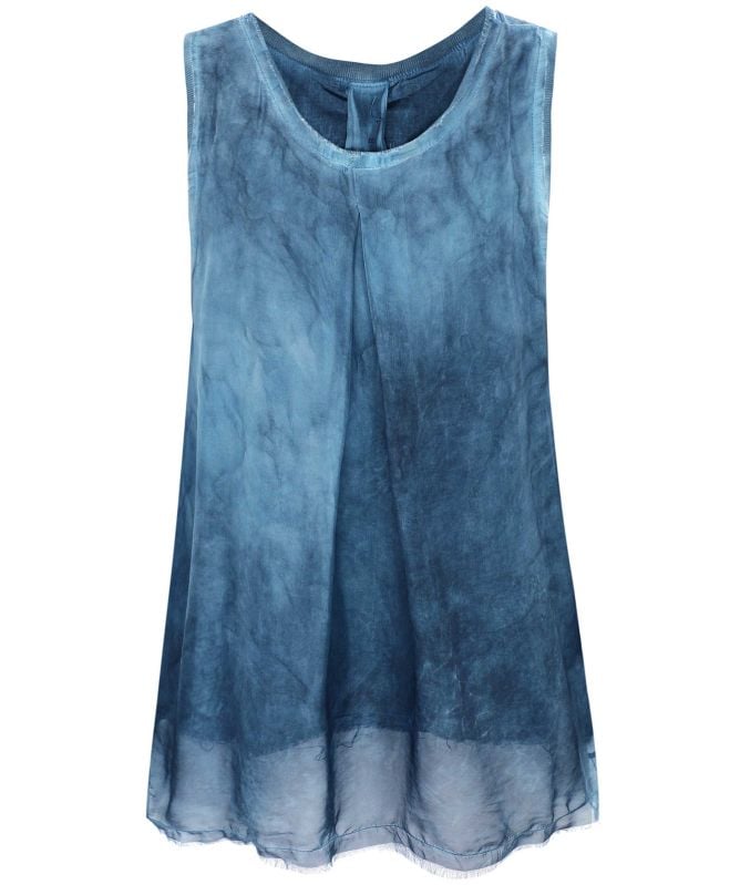 Sanctamuerte Marbled Silk Vest