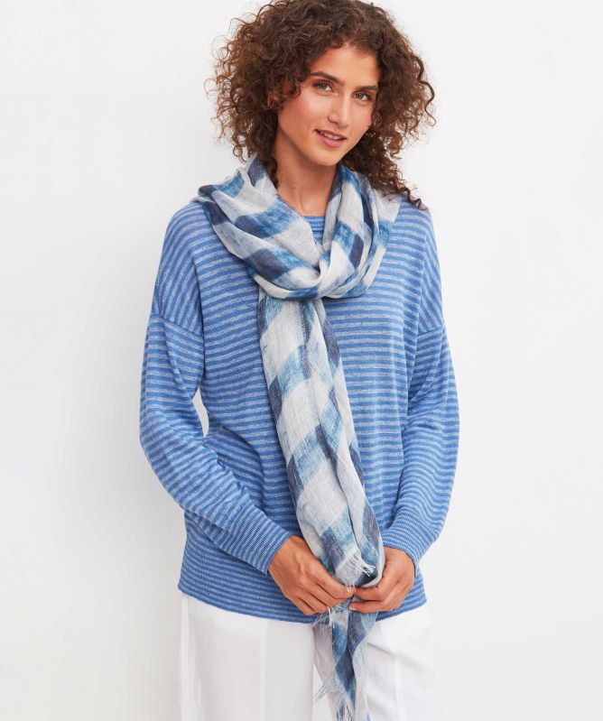 OSKA 504/1319 Check Scarf