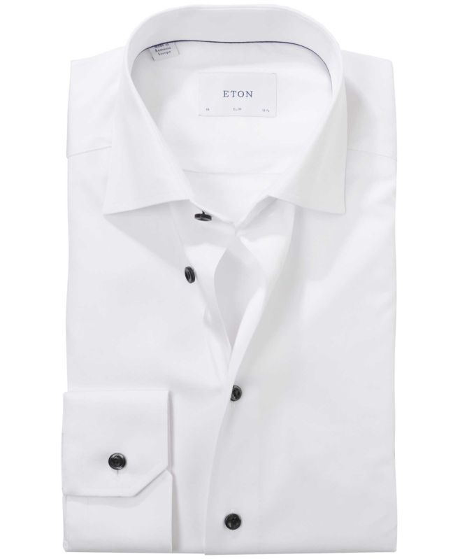 Eton Slim Fit Twill Shirt
