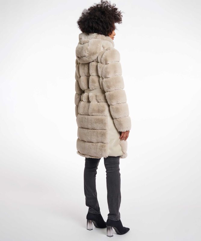 Rino and Pelle Bridget Faux Fur Coat