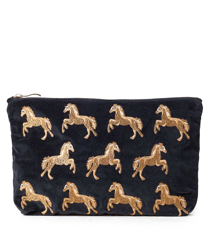 Elizabeth Scarlett Wild Horses Everyday Pouch