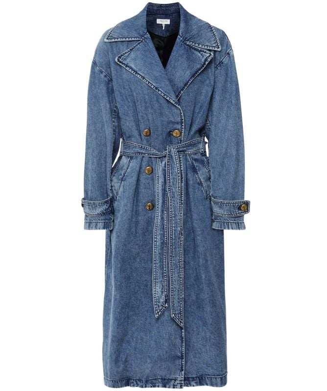 rag & bone Featherweight Alora Denim Trench Coat
