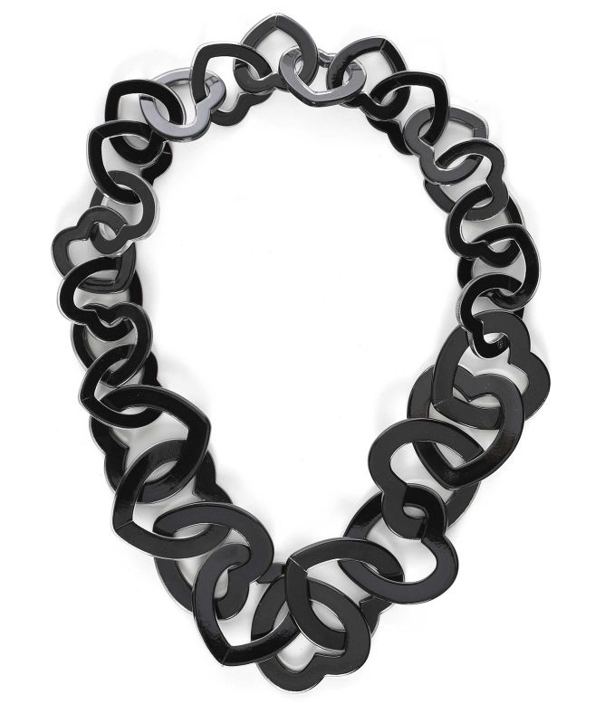 Zen Jewelry Heart Link Necklace