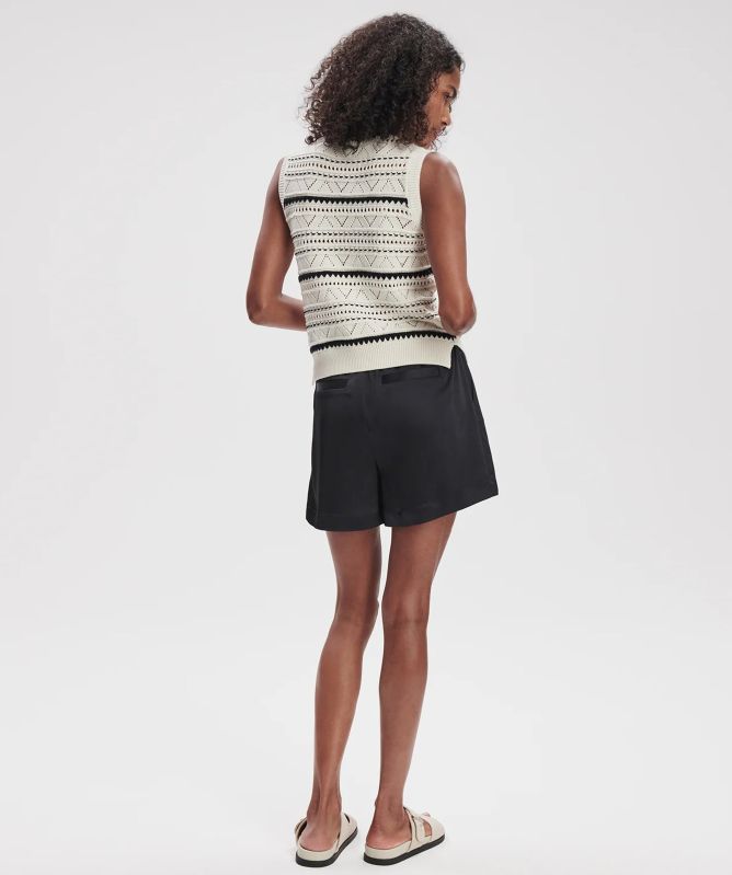 Varley Athena Pointelle Knit Vest